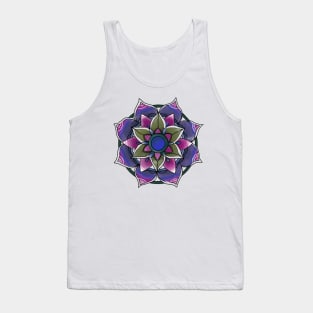 Purple Mandala Tank Top